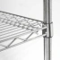 Regał magazynowy chromowany 4 półki 610x455x1800mm