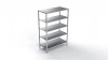 Regał nierdzewny - półki przestawne