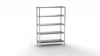 Regał magazynowy - 5 półek pełnych 60 - 120 cm
