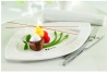 Talerz płaski owalny Vanilla 35 x 26 cm ALLSPICE - RAK PORCELAIN