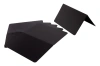 Karta z polipropylenu 10,8 x 9 cm czarna - VERLO