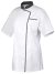 Kitel biały, szara lamówka, krótki rękaw rozmiar XS EXPRESSION - ROBUR