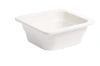Pojemnik GN 1/6 h-6,5 cm z melaminy biały - VERLO
