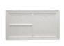 Talerz płaski trójdzielny 39 x 21 cm CLASSIC GOURMET - RAK PORCELAIN