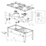 Taboret gazowy 2x 9kW G30 Stalgast