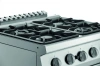 Kuchnia gazowa 4-palnikowa z piekarnikiem gazowym GN 2/1