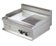 Płyta grillowa gazowa nastawna 1/2 gładka 1/2 ryflowana 12 kW