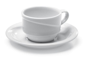 Spodek pod filiżankę średnica 120 | Hendi 794241