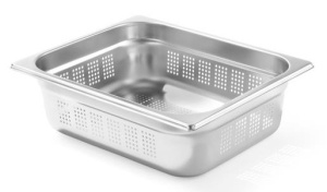Pojemnik GN 1/2 - perforowany - 530x325 mmwysokość100 mm | Hendi 802427