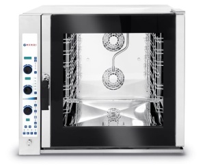 Piec konwekcyjno-parowy 7xGN 1/1, elektryczny, sterowanie elektroniczne | Hendi 225561