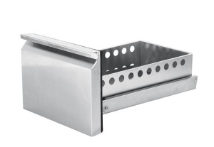 Szuflada z prowadnicami do stołów chłodniczych z agregatem bocznym | Hendi 232071