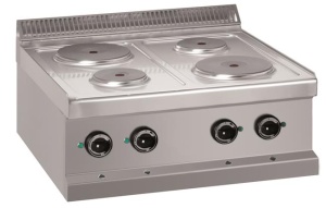 Kuchnia elektryczna nastawna - moc 8,2 kW