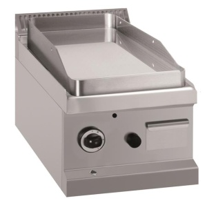 Płyta grillowa stołowa - gazowa, gładka, linia 700