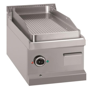  Płyta grillowa stołowa - elektryczna, ryflowana, linia 700