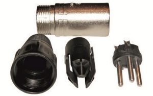 Wtyczka przewodu noża elektrycznego DEVRAN Hendi CZE0079-0001