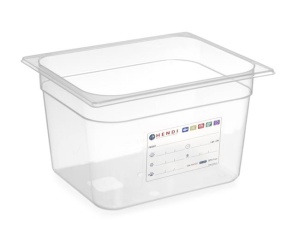 Pojemnik GN HACCP 1/2 100mm | Hendi 880173