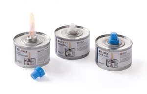 Paliwo do podgrzewaczy z knotem - puszka 250g Hendi 193709