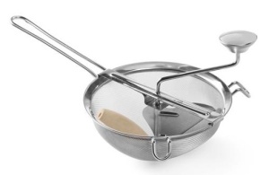 Sito do przecierania warzyw siatkowe śr. 200 mm | Hendi 647592