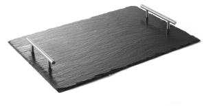 Płyta łupkowa z rączkami | Hendi 424704