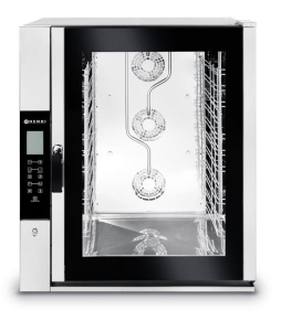 Piec konwekcyjno-parowy TOUCH CONTROL 11xGN 1/1 - elektryczny, sterowanie elektroniczne | Hendi 225073