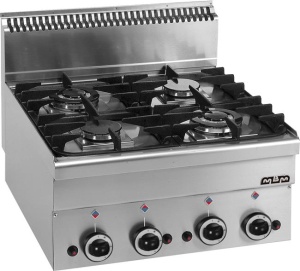 Kuchnia gazowa stołowa MBM600 4-palnikowa