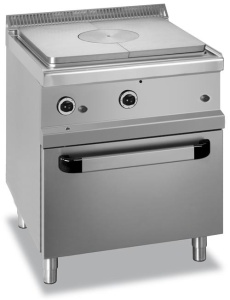 Płyta grzewcza z piekarnikiem gazowym GN 2/1, linia 700