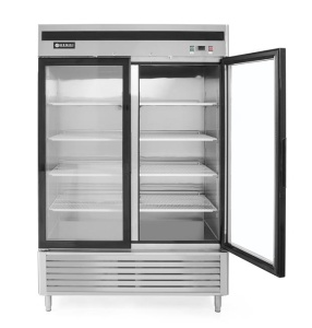 Szafa mroźnicza Kitchen Line przeszklona 2-drzwiowa 1335L