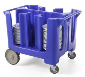 Wózek do transportu talerzy - 960 x 720 x 795 mm