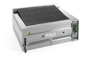 Grill z lawą wulkaniczną, gazowy B80 | Hendi 143049