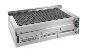 Grill z lawą wulkaniczną, gazowy B115 | Hendi 143056