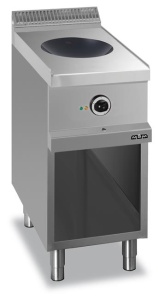 Kuchnia indukcyjna typu WOK, na podstawie z 3 stron zamkniętej linia 700 Hendi MG7EWA477