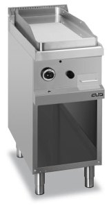  Płyta grillowa na podstawie z trzech stron zamkniętej - gazowa, gładka, chromowana linia 700 Hendi MG7GFTA477LC