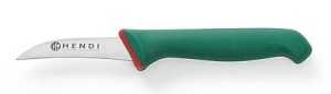 Nóż do obierania z wygiętym ostrzem Green Line70 mm | Hendi 843802