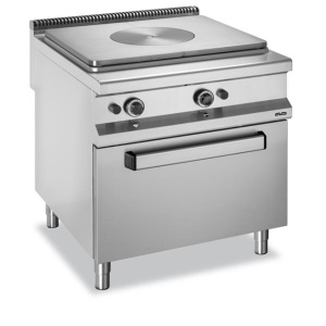 Płyta grzewcza gazowa z piekarnikiem gazowym GN 2/1, linia 900 Hendi GTF8