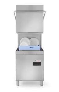 Zmywarka kapturowa do naczyń 50x50 - sterowanie manualne | Hendi 230862