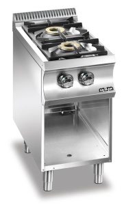 KUCHNIA GAZOWA NA PODSTAWIE Z TRZECH STRON ZAMKNIĘTEJ O ZWIĘKSZONEJ MOCY 4- palnikowa Hendi G4SA77P