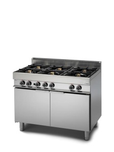 Kuchnia gazowa GRAFEN z piekarnikiem gazowym MAXI Hendi 143391