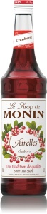 CRANBERRY Syrop żurawinowy 0,7 l - MONIN