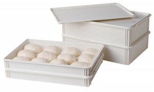 Pojemnik do ciasta na pizzę - z polipropylenu