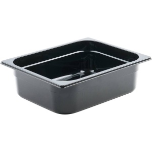 Pojemnik GN 1/2 150 czarny poliwęglan