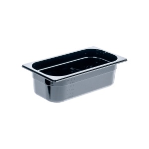 Pojemnik GN 1/3 100 czarny poliwęglan