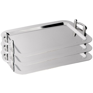 Taca ekspozycyjna stalowa GN 1/1 z uchwytami