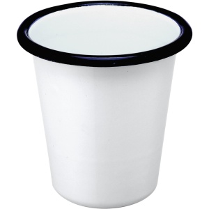 Kubek bez ucha emaliowany