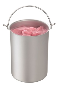 Aluminiowy pojemnik na lody średnica 130mm | Bartscher 1,4L