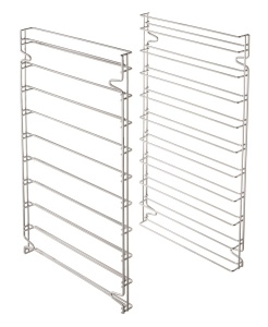 Prowadnice półek 10x 600x400, para