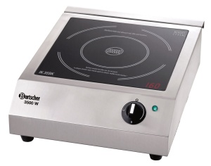 Kuchenka indukcyjna 1 pole grzewcze nastawna 3,5kW | Bartscher IK 35SK