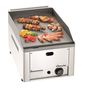 Płyta grillowa gładka Bartscher - moc gazowa 4 kW
