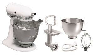 Mikser planetarny Kitchen Aid biały - 4,28 L