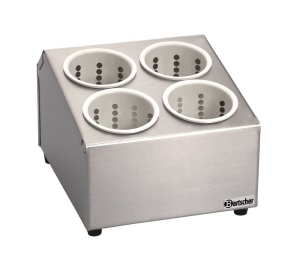 Pojemnik na sztućce z 4 kubkami