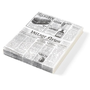 Papier pergaminowy nadruk gazety 250x350 | Hendi 678107
